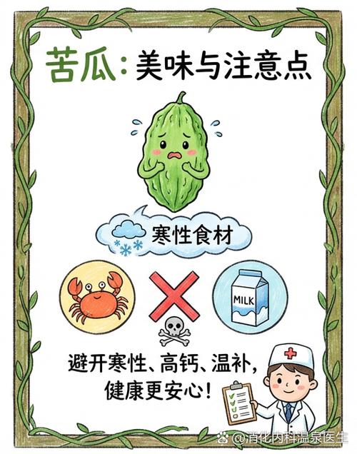 苦瓜与哪些食物不能一起吃
