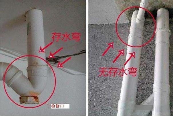 存水弯的正确安装