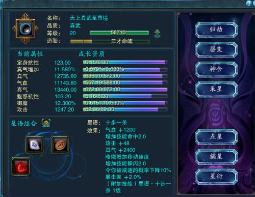 诛仙3辰皇元婴8条最好用什么