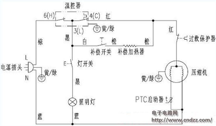 冰箱温度补偿开关原理