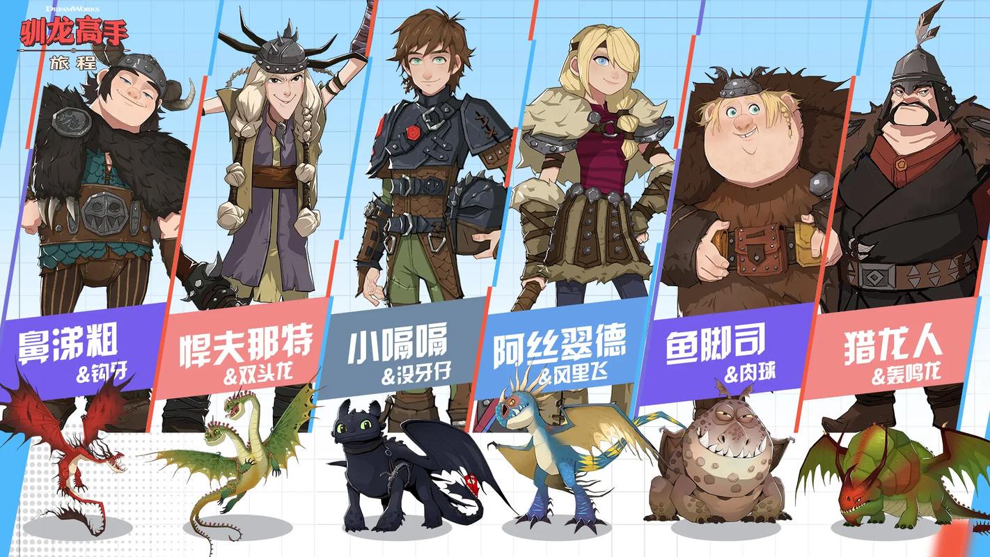 驯龙高手龙族图鉴大全