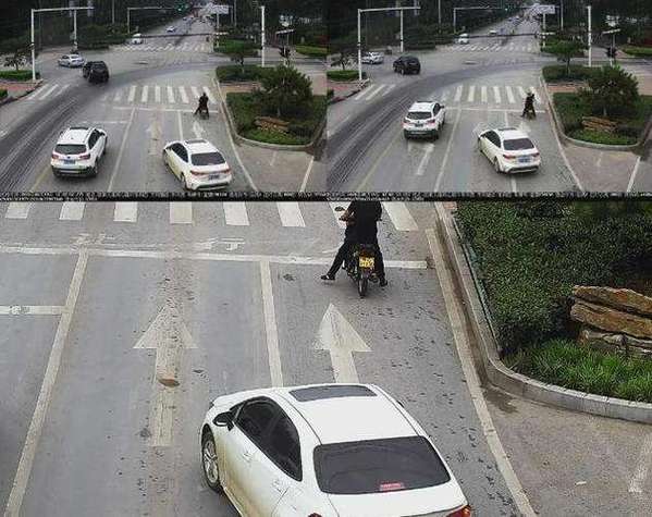 压实线变道多少米拍照
