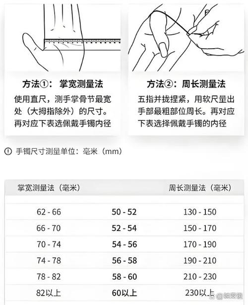 手镯怎么量自己尺寸