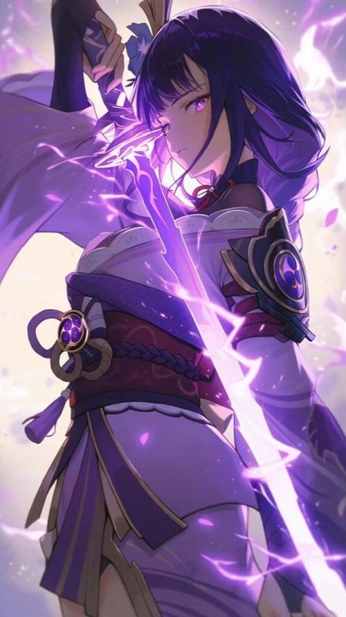 原神雷神将军触摸