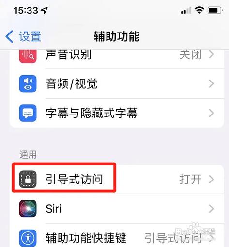苹果手机开启了引导式访问怎么解除截图3
