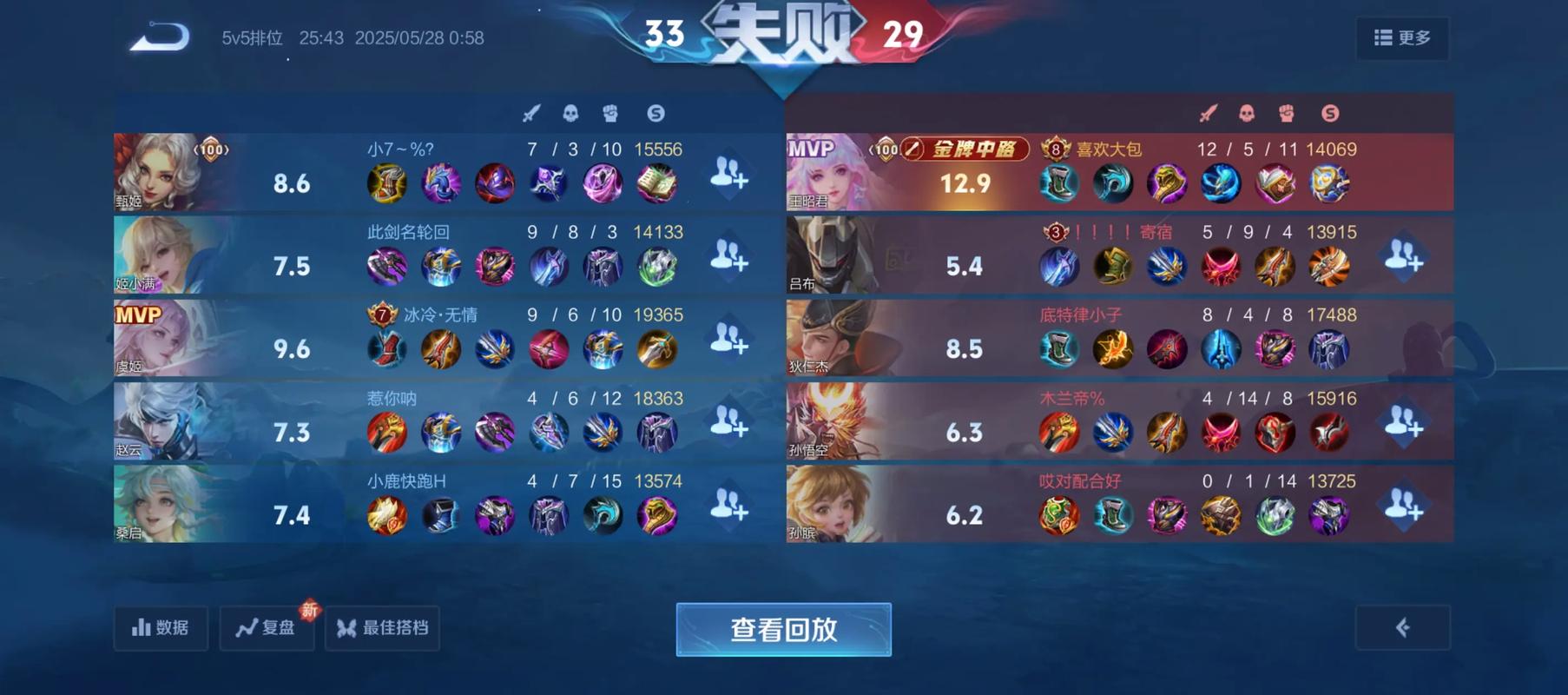 王者荣耀看队友战绩