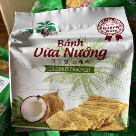 椰子脆片饼干