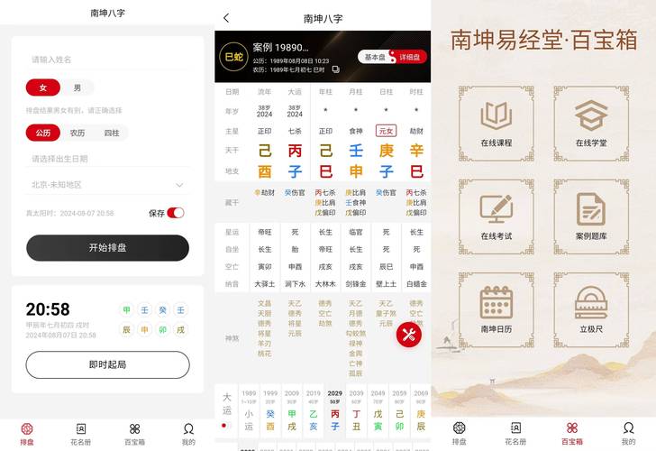 易奇八字排盘软件