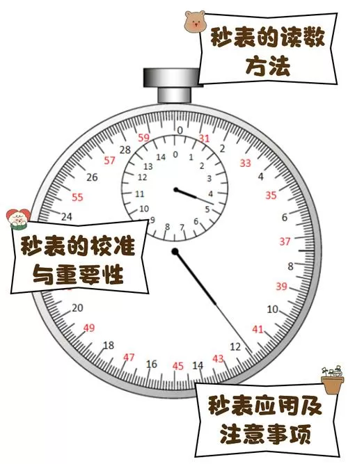 秒表使用方法