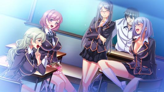 学园で时间停止14无袖