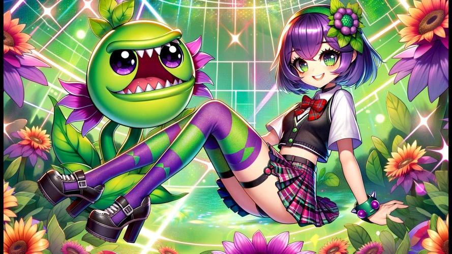 植物大战僵尸娘化少女破解版无限vip图标