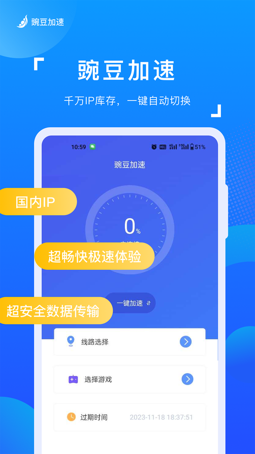 豌豆直装科技加速永久
