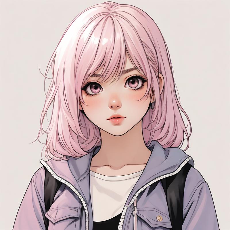 JK漫画粉头头像旧版图标