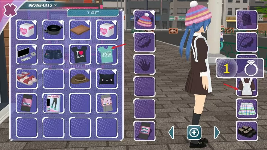 少女都市旧版加内衣